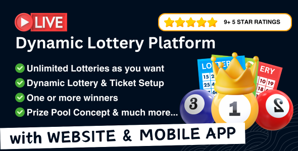 Dynamic Lottery & Competition Platform